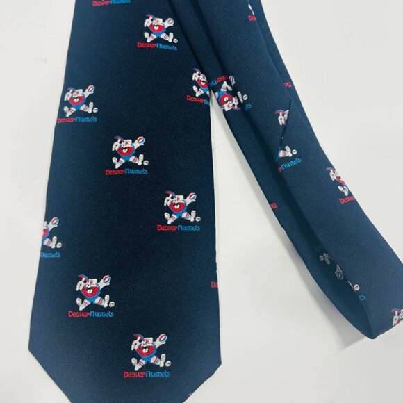 Vintage Denver Nuggets Rocky The Miner Tie NBA Basketball Pickaxe Prospector - Picture 9 of 9